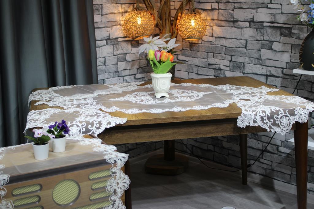 Alara 5 Parça Salon Takımı Beyaz - 2