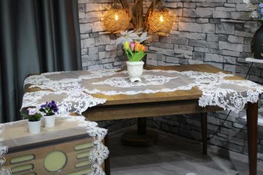 Alara 5 Parça Salon Takımı Beyaz - 2