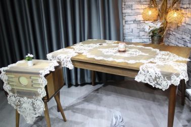 Alara 5 Parça Salon Takımı Gold - 2