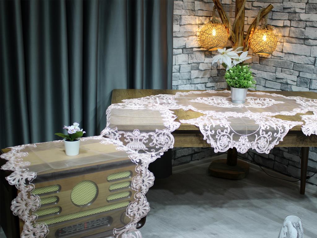 Alara 5 Parça Salon Takımı Pembe - 2