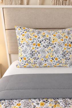 Alessa %100 Pamuk Elyaf Dolgulu 200x230 cm Çift Kişilik Pike Takımı - 4