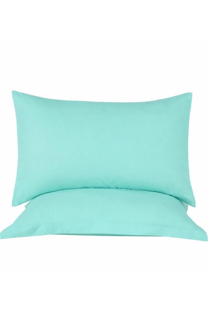 Almond 2'li Yastık Kılıfı Buz Mavisi - 1