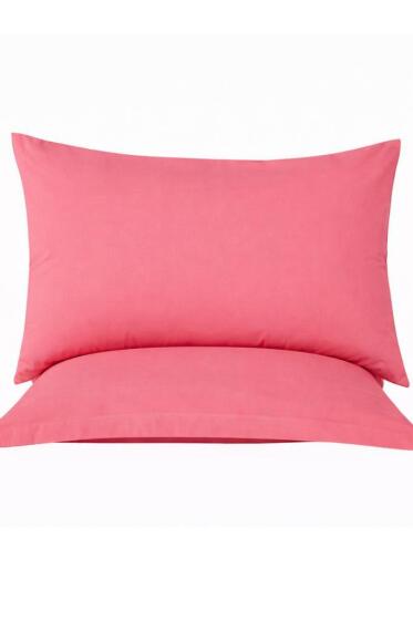 Almond 2'li Yastık Kılıfı Şeker Pembe - Çeyiz Diyarı