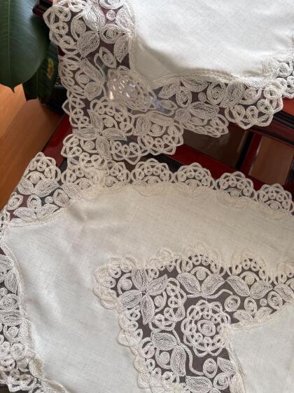 Alya Kadife Salon Takımı 5 Parça Krem - Çeyiz Diyarı (1)