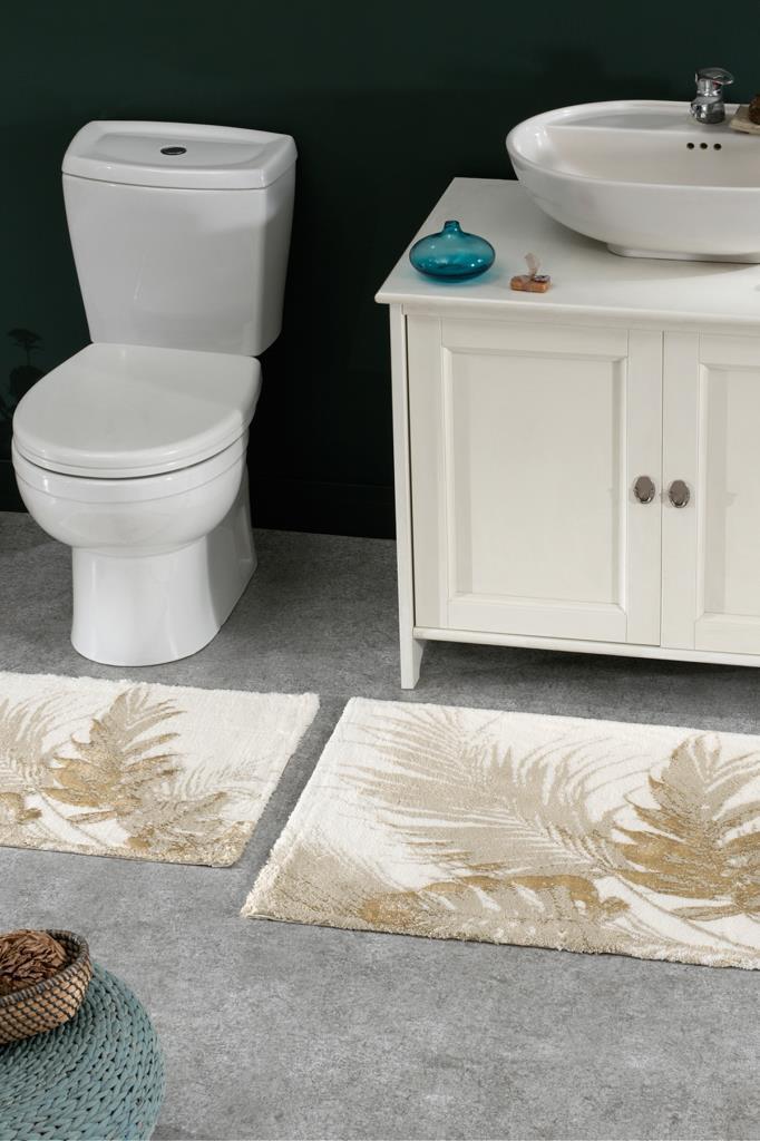 Amber 2'li Paspas Takımı Ekru Altın - 1