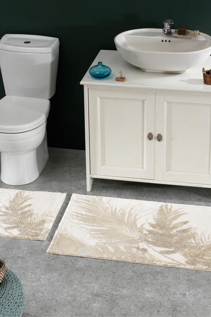 Amber 2'li Paspas Takımı Ekru Gümüş - 1