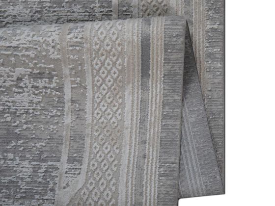 Asel Clasic Beyaz Bej Dikdörtgen Halı 160x230cm - Çeyiz Diyarı (1)