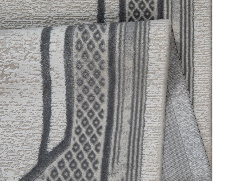 Asel Clasic Gri Bej Dikdörtgen Halı 160x230cm - 2