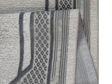 Asel Clasic Gri Bej Dikdörtgen Halı 160x230cm - 2