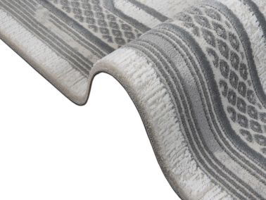 Asel Clasic Gri Bej Dikdörtgen Halı 160x230cm - 3