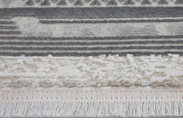 Asel Clasic Gri Bej Dikdörtgen Halı 160x230cm - 4