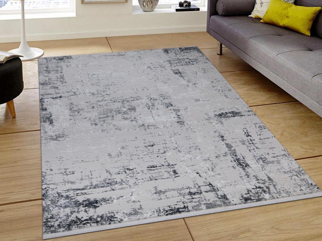 Asel Draw Mavi Bej Dikdörtgen Halı 160x230cm - 1