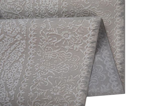 Asel İhtişam Beyaz Bej Dikdörtgen Halı 160x230cm - Çeyiz Diyarı (1)
