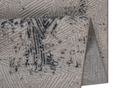 Asel Trigon Mavi Bej Dikdörtgen Halı 160x230cm - 2