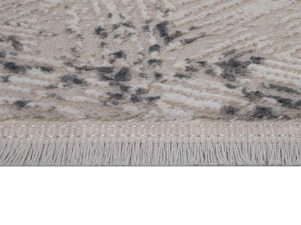 Asel Trigon Mavi Bej Dikdörtgen Halı 160x230cm - 4