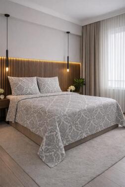 Asır 3 Parça Çift Kişilik Yatak Örtüsü 235x245 cm - 1