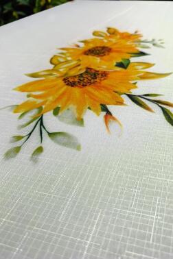Ayçiçek Dertsiz Masa Örtüsü 150x150 cm - 3