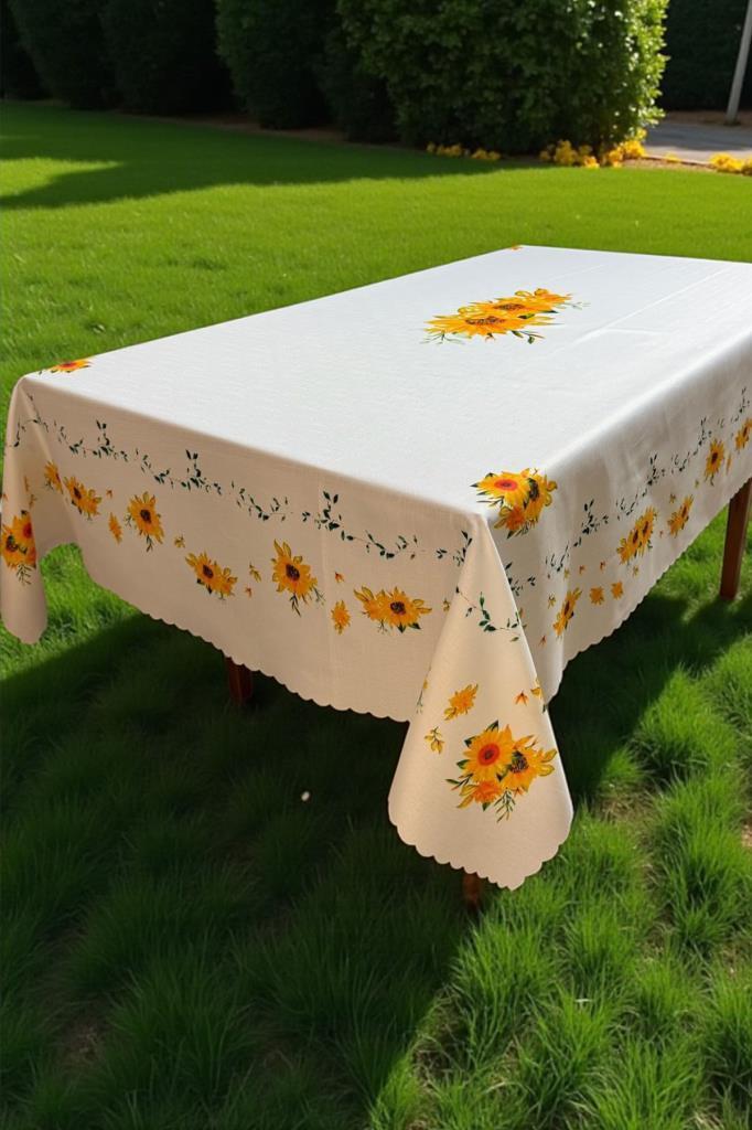 Ayçiçek Dertsiz Masa Örtüsü 150x300 cm - 1
