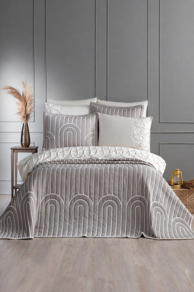 Azur Modern 10 Parça Gelin Seti Bej - 1