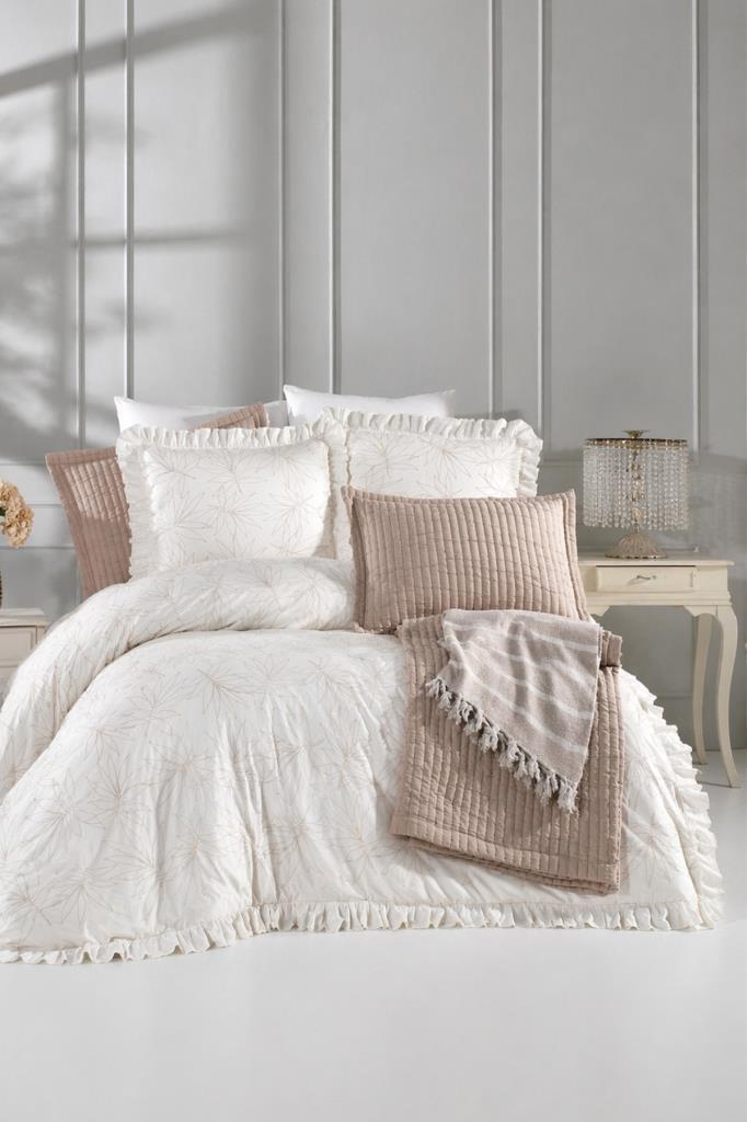 Bahama Modern 10 Parça Gelin Seti Bej - 1