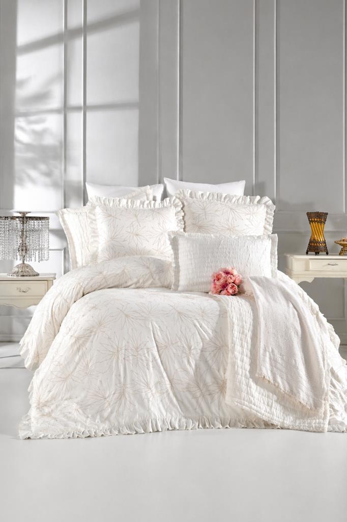 Bahama Modern 10 Parça Gelin Seti Ekru - 1