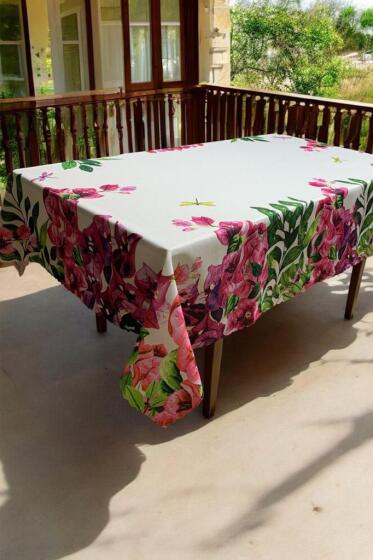 Bahar Dertsiz Masa Örtüsü 150x300 cm - Çeyiz Diyarı