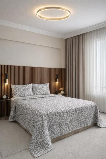 Balance 3 Parça Çift Kişilik Yatak Örtüsü 235x245 cm - Çeyiz Diyarı