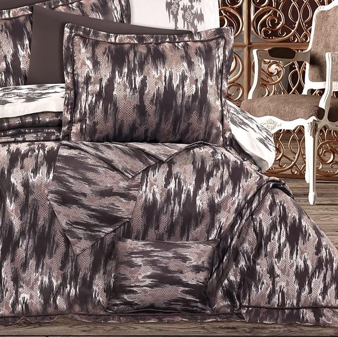 Beatrix 11 Parça Elyaf Dolgulu Lüks Çeyiz Seti Kahve - 3