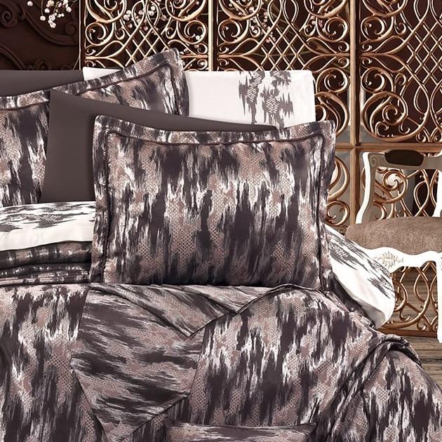 Beatrix 11 Parça Elyaf Dolgulu Lüks Çeyiz Seti Kahve - 4