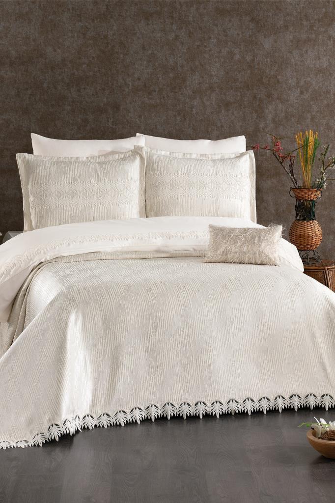 Bella Gelin Seti 8 Parça Ekru - 1