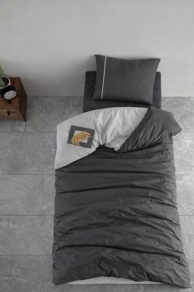 Berlin %100 Pamuklu Çift Taraflı Tek Kişilik Nevresim Takımı - 1