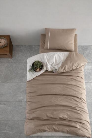 Bern %100 Pamuklu Çift Taraflı Tek Kişilik Nevresim Takımı - Çeyiz Diyarı