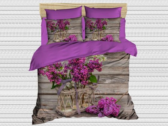 Best Class Dijital Baskılı 3d Çift Kişilik Nevresim Takımı Floral - Çeyiz Diyarı