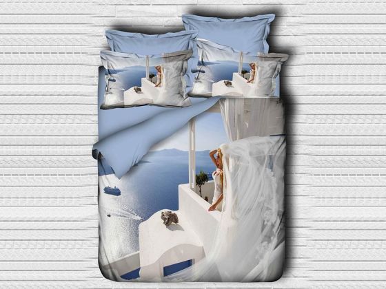 Best Class Dijital Baskılı 3d Çift Kişilik Nevresim Takımı Honeymoon - Çeyiz Diyarı