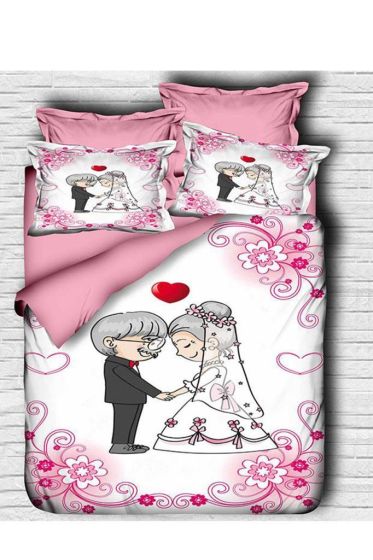 Best Class Dijital Baskılı 3d Çift Kişilik Nevresim Takımı Marital - Çeyiz Diyarı