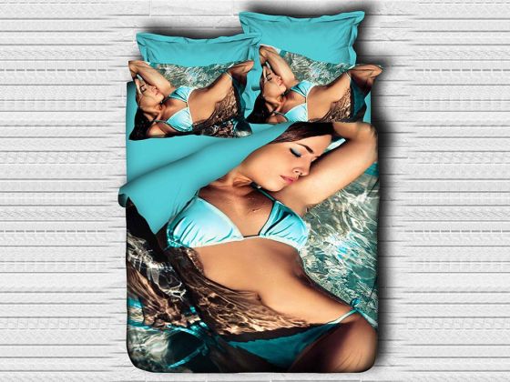Best Class Dijital Baskılı 3d Çift Kişilik Nevresim Takımı Mermaid - Çeyiz Diyarı