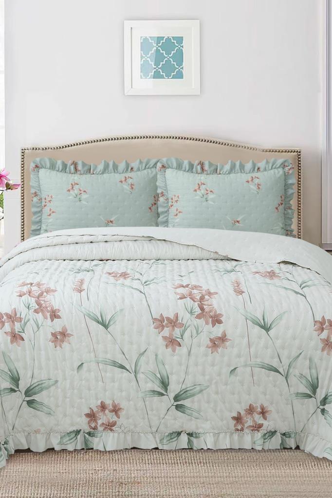 Breeze Doğal Rapsodi Çift Kişilik Yatak Örtüsü 240x260 - 1