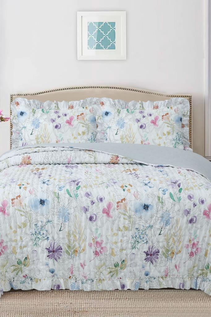 Breeze Gün Işığı Çift Kişilik Yatak Örtüsü 240x260 - 1