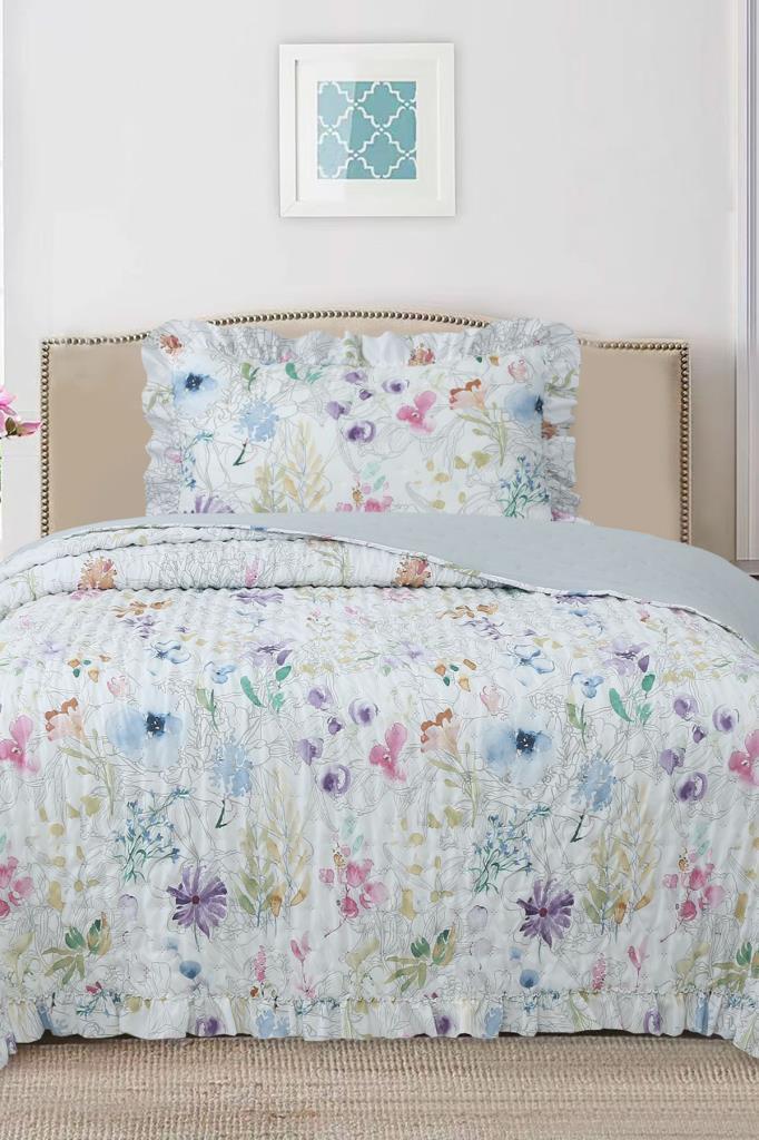 Breeze Gün Işığı Tek Kişilik Yatak Örtüsü 180x240 - 1