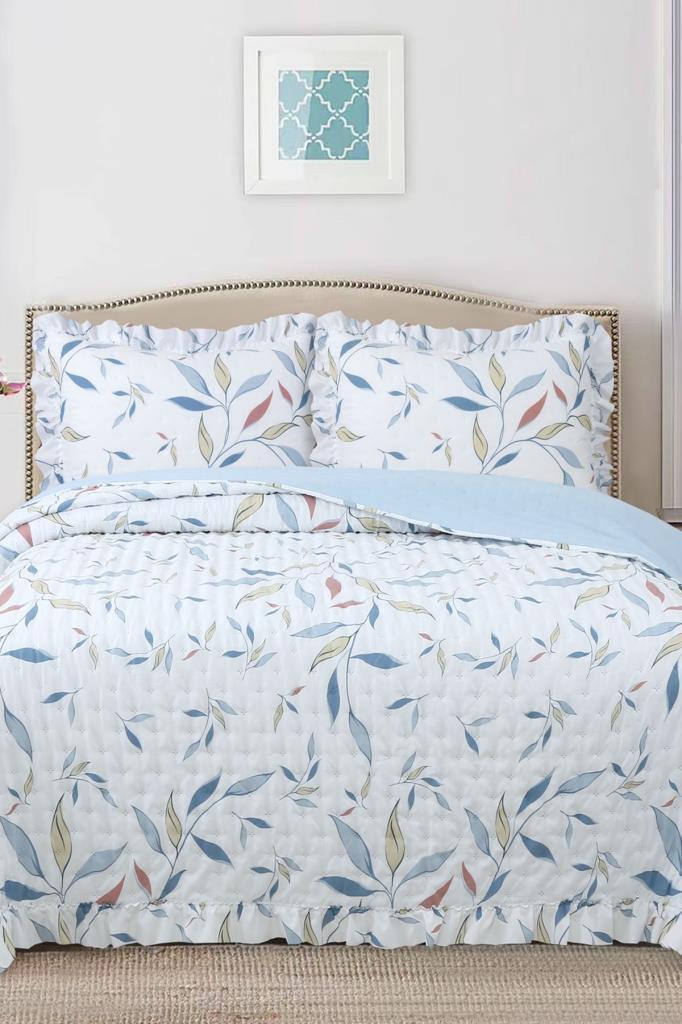 Breeze Serin Sabah Çift Kişilik Yatak Örtüsü 240x260 - 1