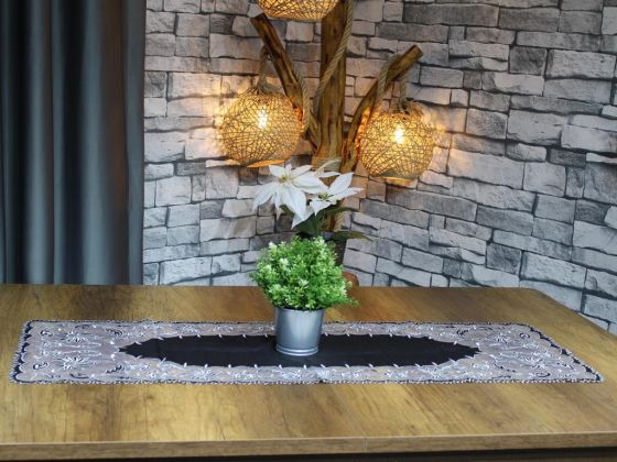 Buse Lüx Runner Siyah - Çeyiz Diyarı