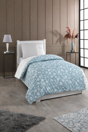 Carmen Tek Kişilik Pike Takımı Turkuaz - Hobby