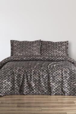 Ceres 3 Parça Çift Kişilik Pike Takımı 230x250 Antrasit - 1