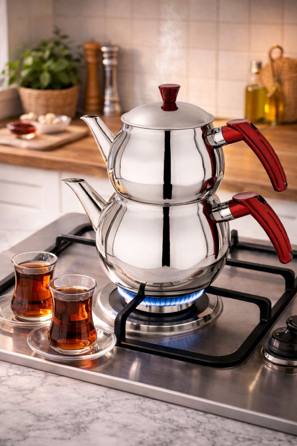 ÇETCOOK KURE KÜÇÜK BOY ÇAYDANLIK - 1