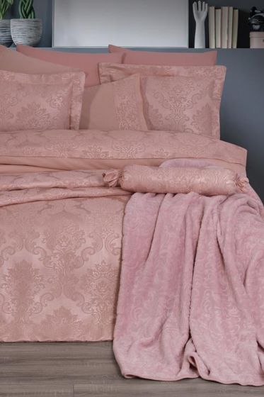 Çeyiz Diyarı Açelya Çeyiz Paketi 11 Parça Pudra - Çeyiz Diyarı