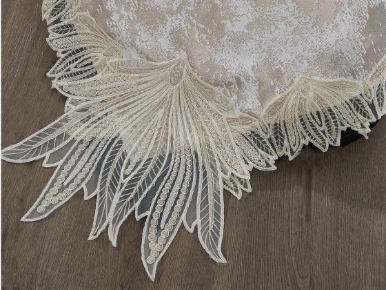 Çeyiz Diyarı Albina Çift Kişilik Yatak Örtüsü Cappucino - Çeyiz Diyarı (1)