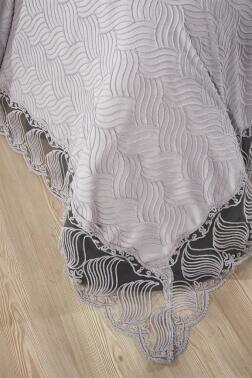 Çeyiz Diyarı Anka 10 Parça Battaniyeli Çeyiz Seti Gri - 4