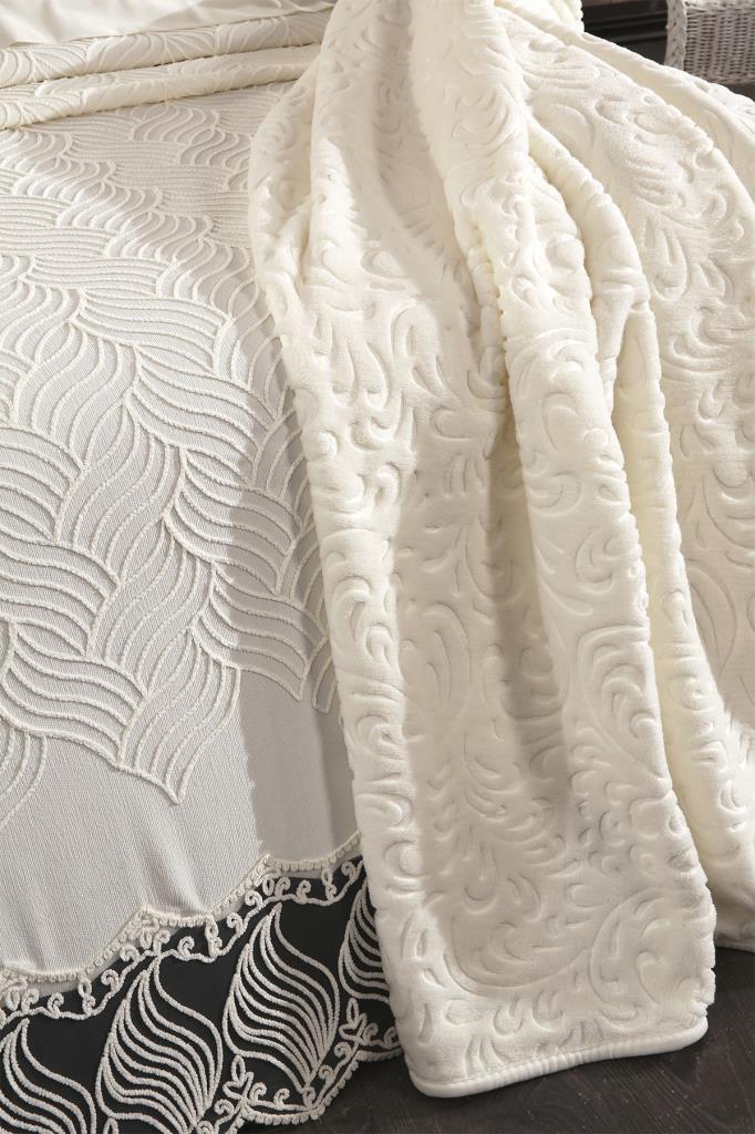 Çeyiz Diyarı Anka 10 Parça Battaniyeli Çeyiz Seti Krem - 4