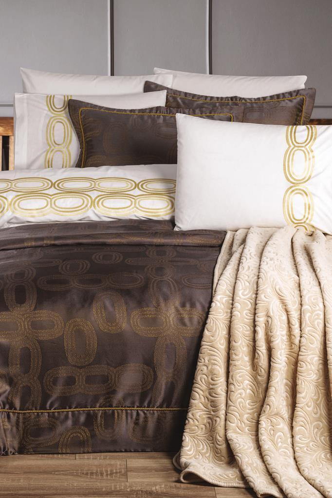 Çeyiz Diyarı Arel 10 Parça Çeyiz Seti Antrasit - 1