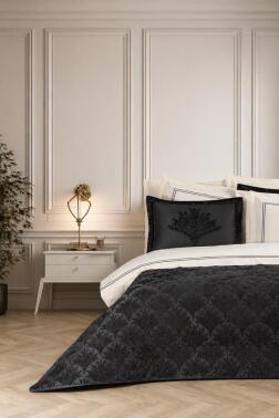 Çeyiz Diyarı Asel 10 Parça Çeyiz Seti Antrasit - 2